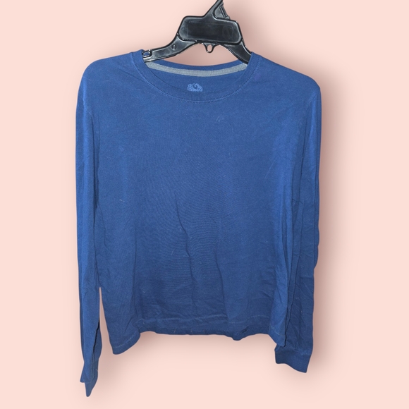 Fruit of the Loom Women's Long Sleeve Top - Blue - Picture 1 of 3